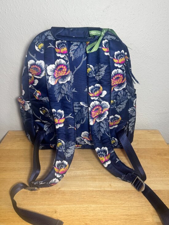 Vera Bradley Bancroft Backpack Nylon Seurat Floral NWT main image 12